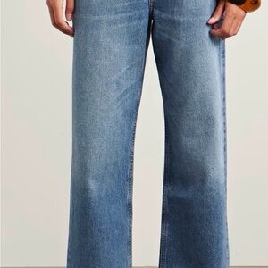 Citizens Of Humanity LINDZ  med denim Blue Straight Leg Jeans CHAYA